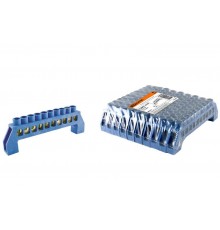 Шина "N" нулевая в изоляторе 6х9мм 10 групп   SQ0801-0019  TDM