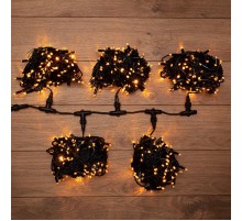 Гирлянда "LED ClipLight" 24V, 5 нитей по 20 метров, цвет диодов Желтый  323-501  NEON-NIGHT