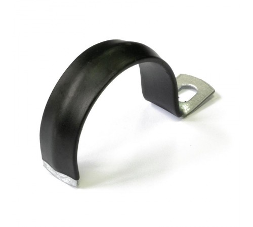 Скоба металлическая однолапковая с полимерным покрытием СМО-П d48-50 мм (50 шт/уп)  PR08.6013  Промрукав