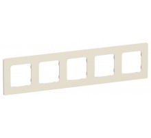 FLITE Classic Рамка 5-ая РУ-5-К-ФлСл сливочный  FI-M52-32-20-K86  IEK