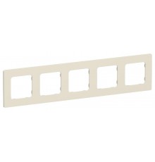 FLITE Classic Рамка 5-ая РУ-5-К-ФлСл сливочный  FI-M52-32-20-K86  IEK