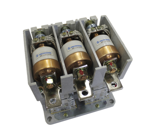 КВТ-1,14-2,5/250-3 У3, трёхполюс., 250А, 380В, 2з+2р, нереверсивный, с литым модуль. пит., IP00, контактор вакуумный  ET011715  Электротехник