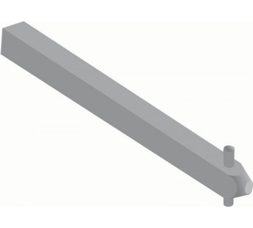 ПЕРЕХОДНИК OXP12X166 166мм для ручки управления рубильниками OT 315..400  1SCA022325R7100  ABB