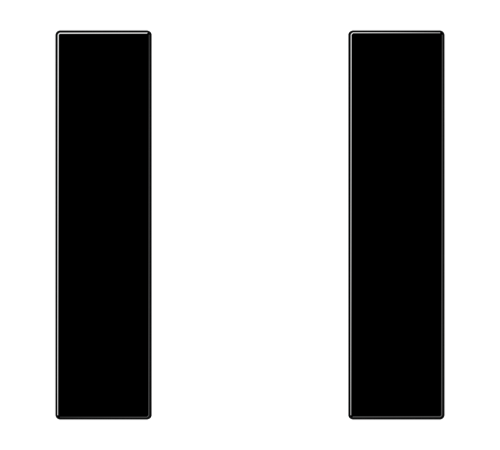 комплект накладок 1гр черный LS501TSASW Jung