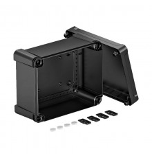 Распределительная коробка X16C, IP 67, 241x191x126 мм, черная, сплошная стенка  2005610  OBO Bettermann