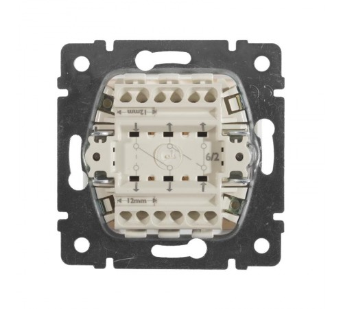 Valena Белый Переключатель 2-х клавишный  774408  Legrand