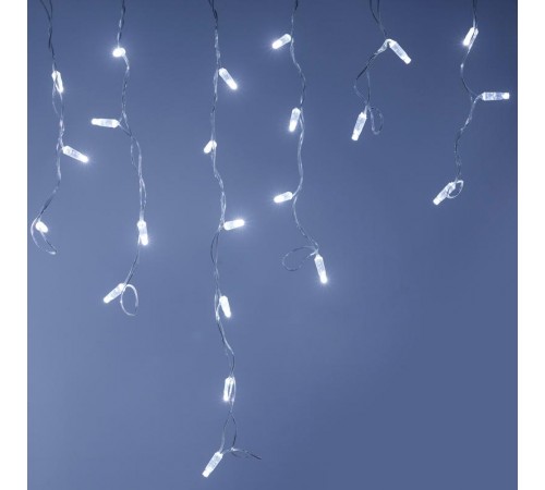 Светодиодная гирлянда ARD-EDGE-CLASSIC-2400x600-CLEAR-88LED-FLASH WHITE (230V, 6W)  026003  Arlight