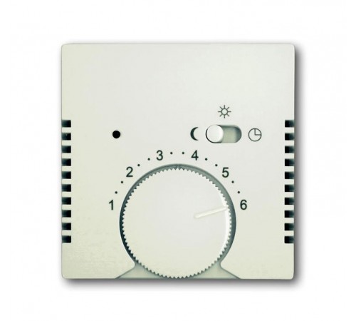 ABB Basic 55 Шале (белый) Накладка для терморегулятора (мех. 1095 U, 1095 UF-507, 1096 U)  1710-0-3939   2CKA001710A3939  ABB