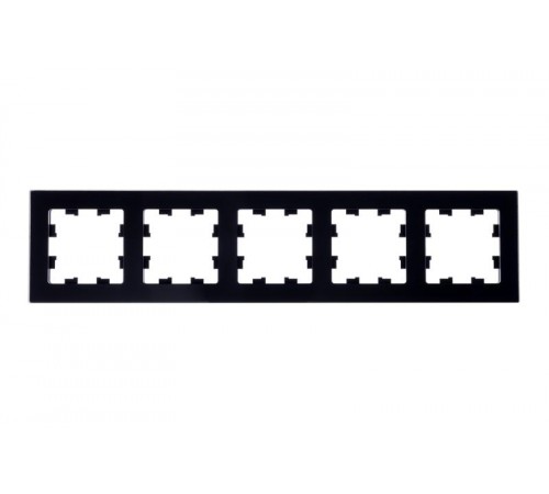 AtlasDesign Nature Черный Рамка 5-ая, натуральное стекло  ATN361005  SE