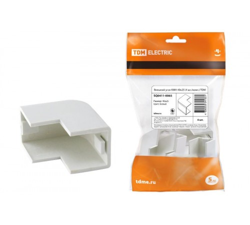 Внешний угол КМН 40х25 (4 шт./комп.)  SQ0411-0065  TDM