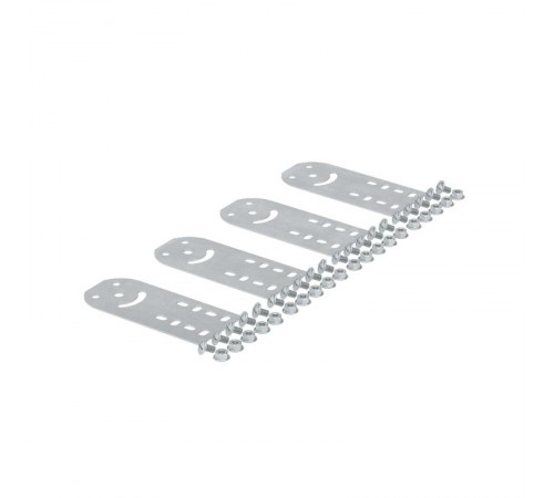 Пластина крепежная GSV H100 (4 шт.) в комплекте с метизами, необходимымидля монтажа  30015K  DKC