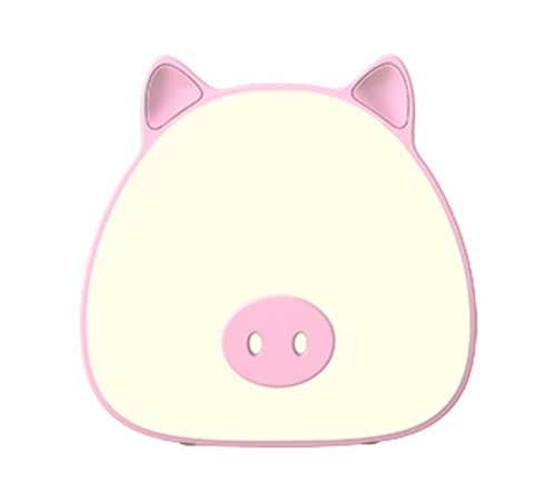 Светильник ночник настольный Qplus GTL703 5W 200lm 2700-6000K 5V Li-ion 1200mA розовый диммируемый LED 1/10/30  NN7034  Gauss