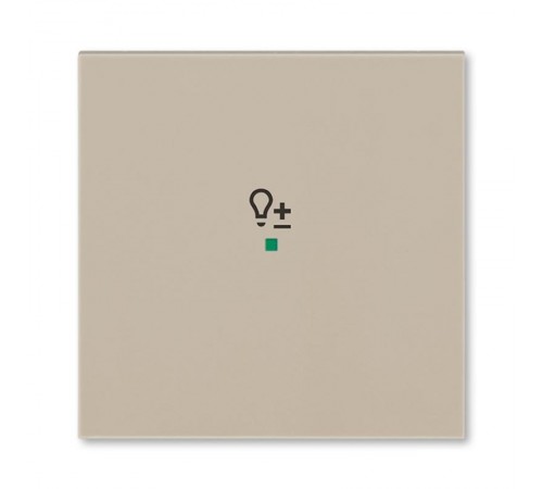 ABB Levit Кофе макиато Клавиша 1-ая с символом светорегулятора free@home  6220H-A01004 18  2CHH621004A4018  ABB