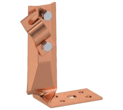 Дер. пр. кр. 6-10мм вин. угловой скр. h=70мм медь  ZDP87-50-1-16-70  IEK