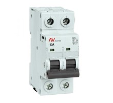 Выключатель нагрузки AVN 2P 63A AVERES  avn-2-63-av  EKF