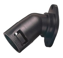 Фланец AL28/FL/45/GR, 45° поворотный, полиамид 66, серый, d28, 10 шт. в пачке  7TCA296000R0783  ABB