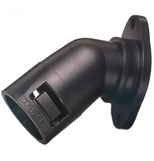 Фланец AL21/FL/45/BL, 45° поворотный, полиамид 66, черный, d21, 10 шт. в пачке  7TCA296000R0562  ABB