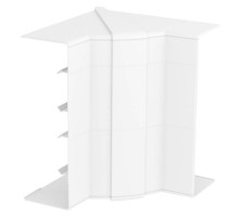 Внутренний угол кабельного канала Rapid 45-2 регулируемый 53x165 мм (ПВХ,белый) (GK-IH53165RW)  6113440  OBO Bettermann