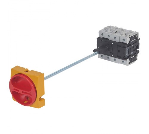 Выключатель-разъединитель - накладной с выносной рукояткой - 4П - зажим нейтрали слева - 100 A  022157  Legrand