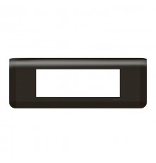 Рамка - Mosaic - 6 модулей - матовая черная  079056L  Legrand