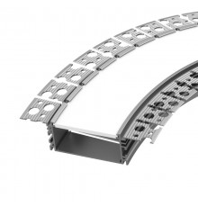  Профиль FANTOM-BENT-W49-SIDE-2000 ANOD (Arlight, Алюминий) 046423  Arlight  