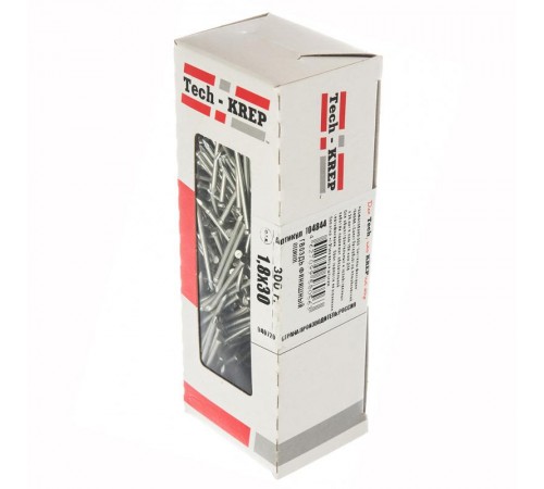 Гвоздь финишный оцинкованный 1,8х30 (300 г) - коробка с окном  104844  Tech-KREP