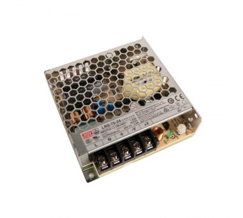 Драйвер 75Вт 24V для светодиодной ленты LRS-75-24 IP20  LRS-75-24  VARTON