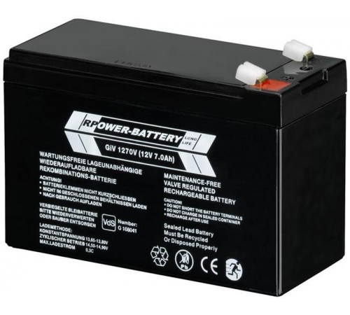 SAK7 Аккумуляторная батарея для SU/S 30.640.1, 12 VDC, 7 Ah  GHV9240001V0011  ABB