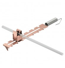 Держатель прутка коньковый, с пружиной  * (132 U-CU)  5203023  OBO Bettermann