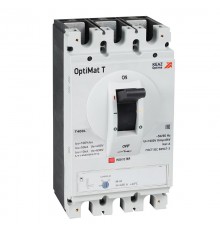 Выключатель автоматический с блоком защиты от токов утечки OptiMat T630M-RCA TM 500A 4P  357017  КЭАЗ