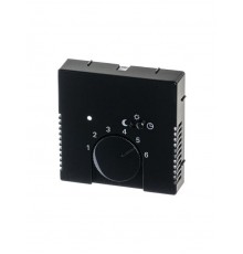 Плата центр. (накладка) для мех. терморегулятора (термостата) 1095 U, 1096 U, серия solo/future, цвет антрацит  1710-0-3630   2CKA001710A3630  ABB