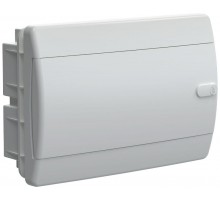Корпус пластиковый встраиваемый на 12 модулей ЩРВ-П-12 IP41 белая дверь UNION Compact  UIC-KP13-V-12-41-K01  IEK