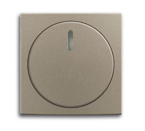 ABB Basic 55 Шампань Накладка светорегулятора поворотного для механизмов диммеров BJE  6599-0-2990   2CKA006599A2990  ABB