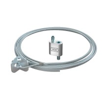 Подвес тросовый QWT UW 3 5M G с держателем универсальным и фиксатором, 3,0х5000 мм ( QWT UW 3 5M G )  1450433  OBO Bettermann