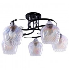 Светильник 11293-2/5 черн.хром (Плафон 8310) НПБ 01-5х60-146 Е27  1005404879  Элетех