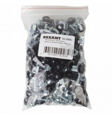 Комплект крепежа винт+шайба+гайка M6x16  04-2686  REXANT
