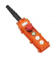 Пульт кнопочный NP3-1K на 2 кнопки, кнопка "ВКЛ" с фикс., повор. "Грибок" c фикс. IP65 (R)  586056  CHINT