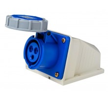 Розетка стац. 2Р+РЕ 16А 220В IP67 РС-103  26196DEK  DEKraft