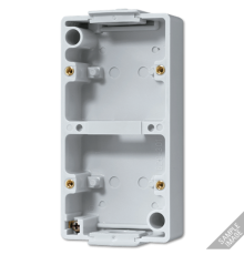 Монтажная коробка для двух устройств 661 Jung