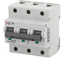 Выключатель автоматический трехполюсный NO-902-290 ВА47-100 3Р 80А 10кА кривая D (4/40/960) Pro  Б0048880  ЭРА