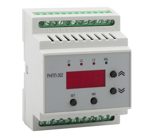 Реле контроля напряжения и фаз OptiDin РНПП-302-У3  114064  КЭАЗ