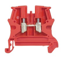 Винтовая клемма Viking 3 - однополюсная - 1 вход/1 выход - шаг 5 мм - красный  037130  Legrand