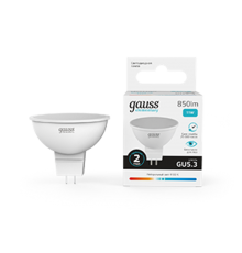 Лампа светодиодная Elementary MR16 11W 850lm 4100K GU5.3 LED 1/10/100  13521  Gauss