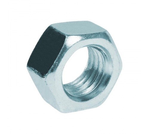 Гайка DIN934 шестигранная оцинк. М4 (50 шт) - пакет ( 0,044 кг)  103023  Tech-KREP