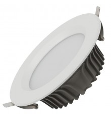 Светильник светодиодный встраиваемый даунлайт SDL-10-90-40K-W20 круглый 20Вт 4000K 1800Лм D167х55  Б0049706  ЭРА