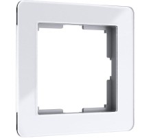 Рамка на 1 пост Acrylic белый Werkel W0012701  a059313  Werkel