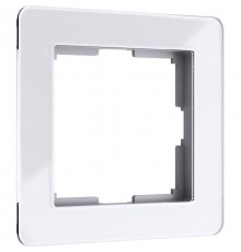 Рамка на 1 пост Acrylic белый Werkel W0012701  a059313  Werkel