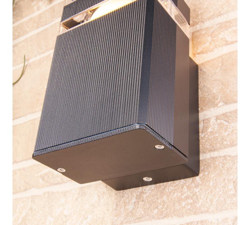 Светильник архитектурный 1450 TECHNO черный настенный  a032630  Elektrostandard