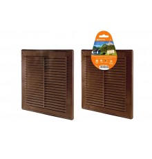 Решетка разъемная с москитной сеткой, 183х253 "ЭКО" (коричн.)  SQ1807-0085  TDM