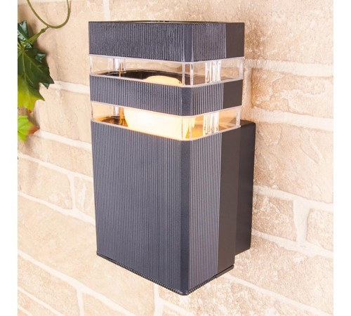 Светильник архитектурный 1450 TECHNO черный настенный  a032630  Elektrostandard